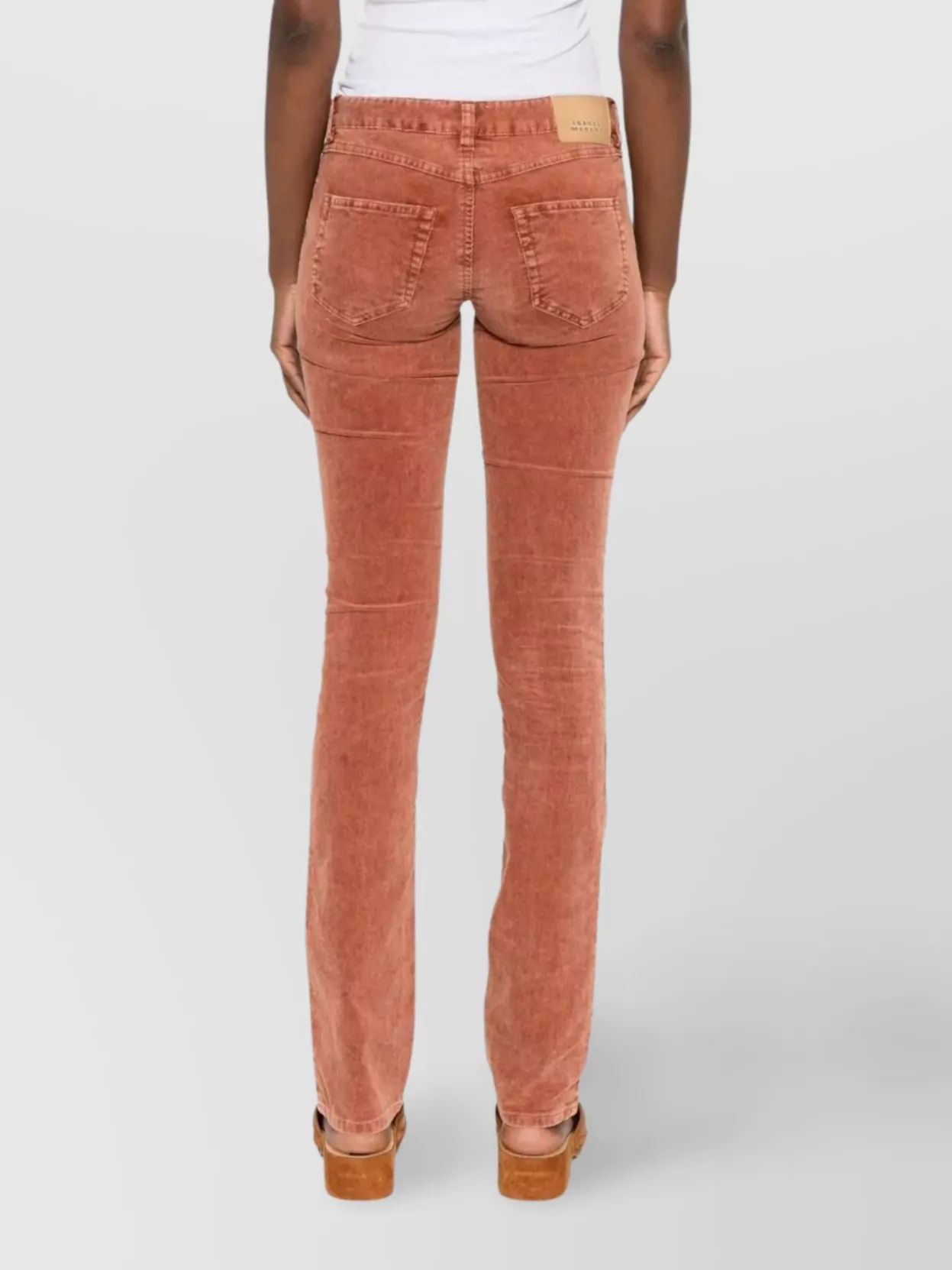 Isabel Marant Etoile Corduroy Trousers Belt Loops Design