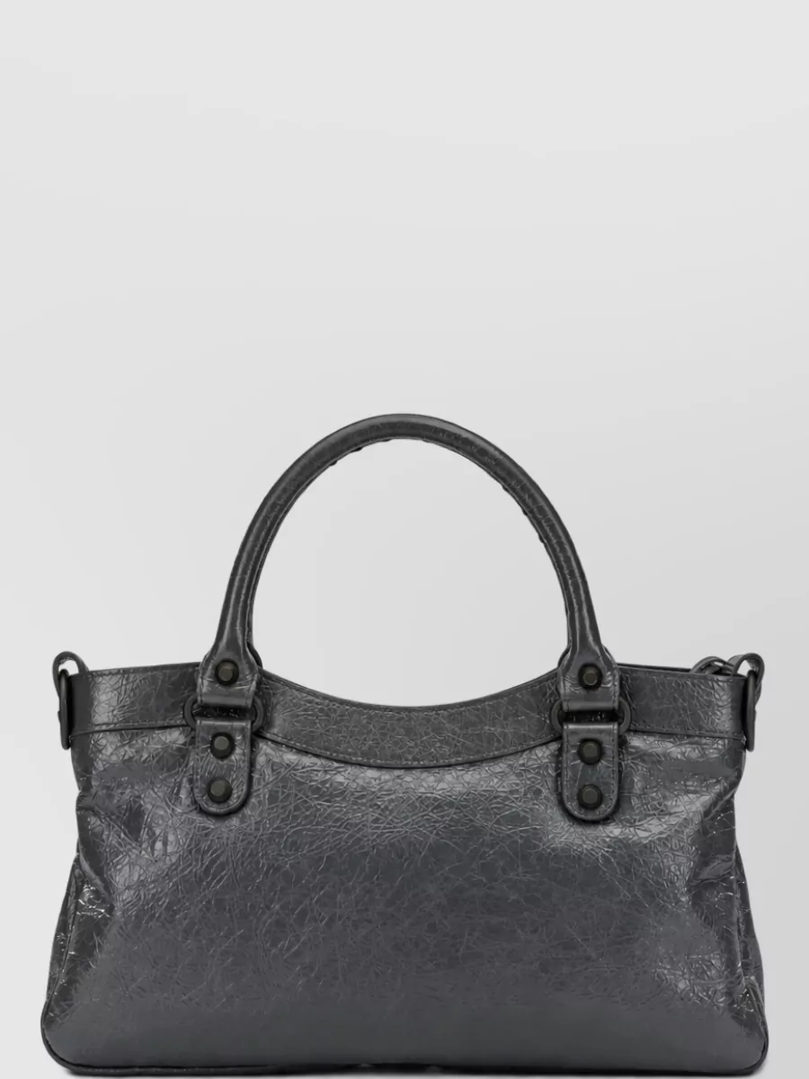 Balenciaga Le City Medium Leather Tote Bag