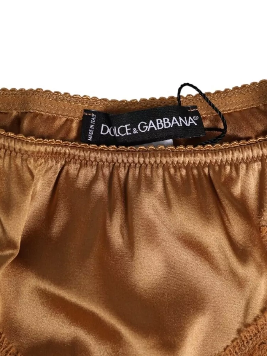 Dolce&Gabbana Silk Lace Slip Panties