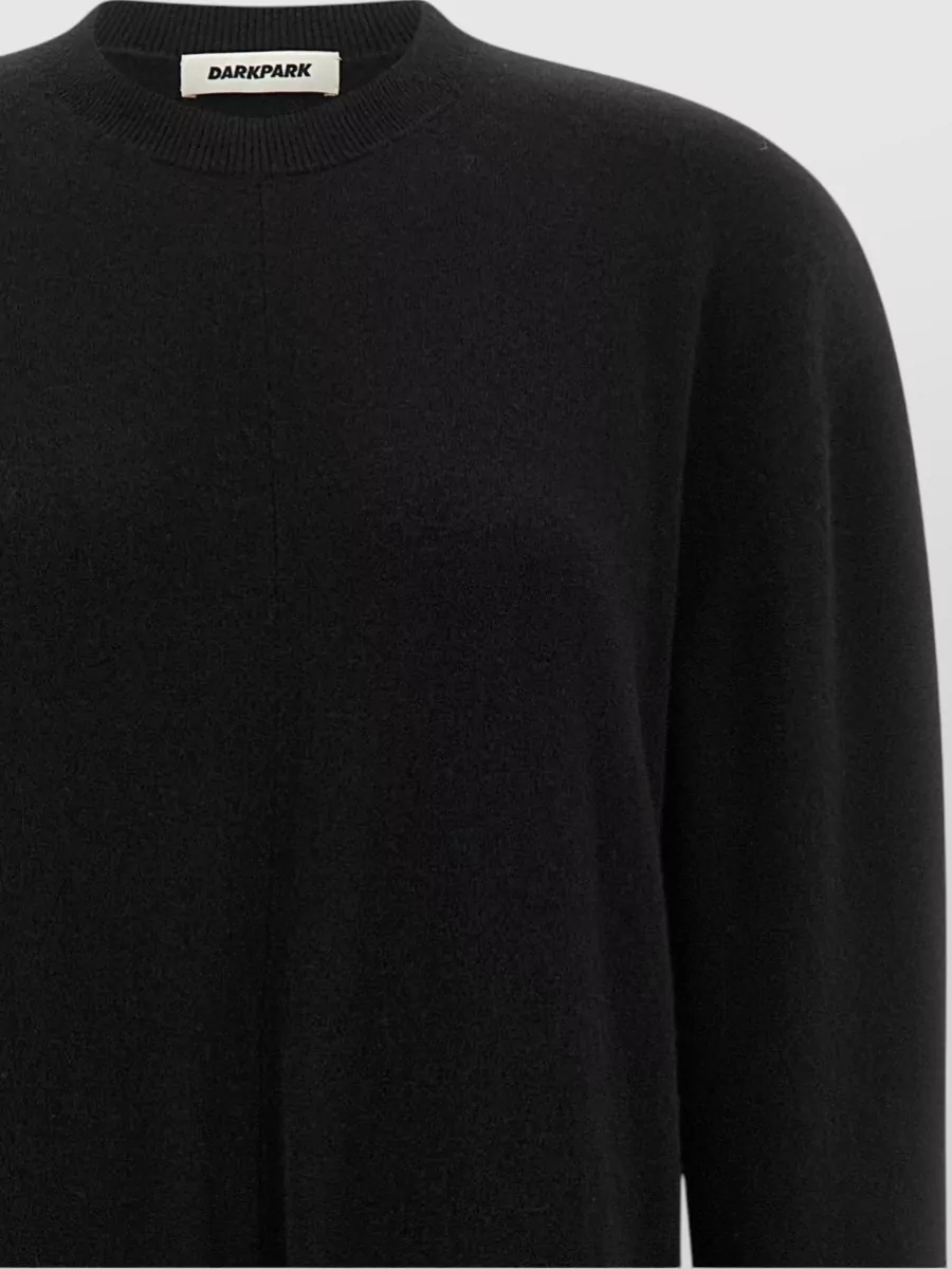 Darkpark Cashmere Merino Wool Knotted Maxi Sweater Dress