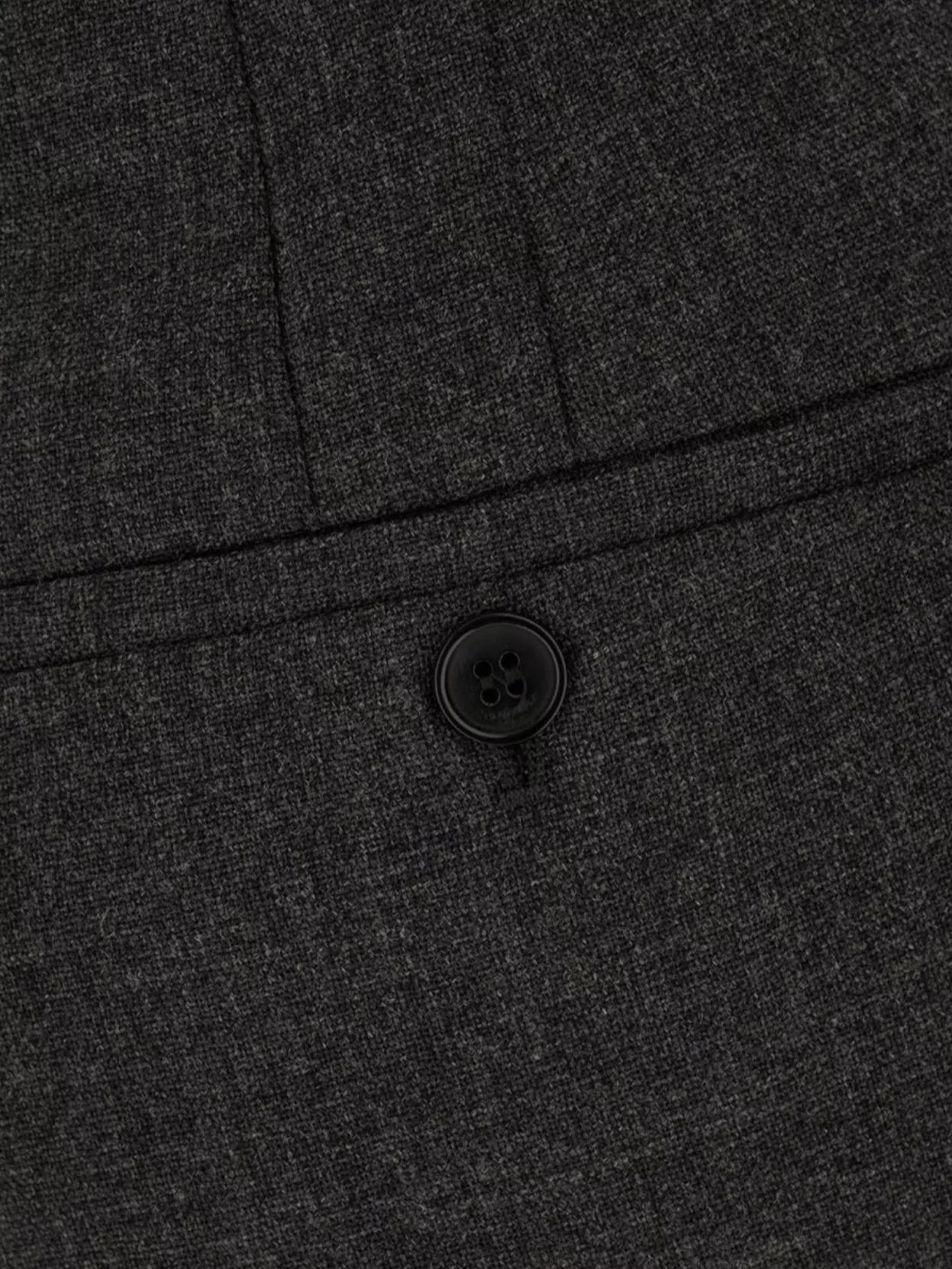 Saint Laurent Wool Trousers With High Waist And Wide Leg In Black