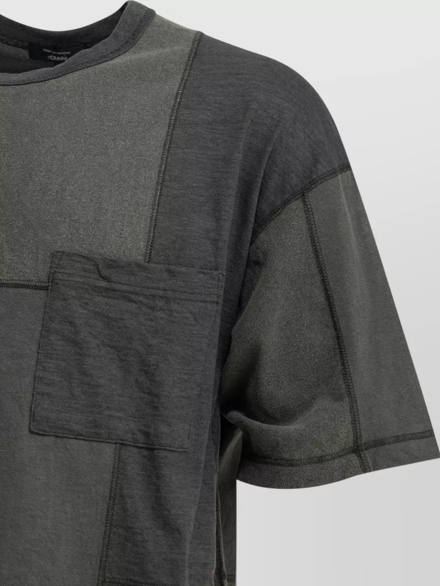 Comme Des Garçons Homme Patchwork Crewneck T-Shirt