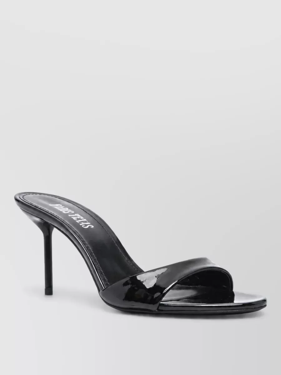Paris Texas Leather Mule Sandals