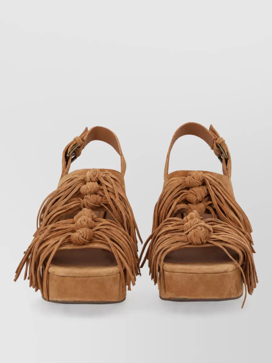 Ash Leather Sandals