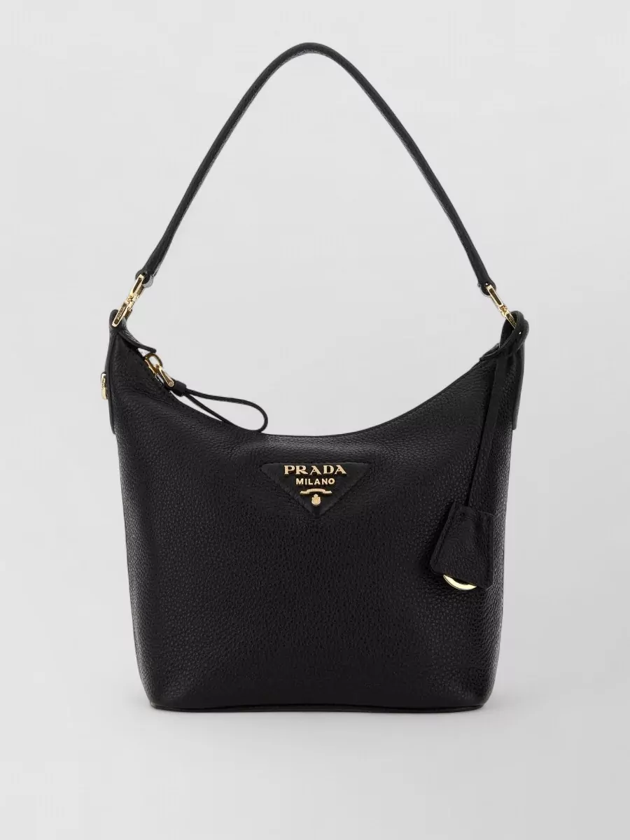Prada Nylon and leather shoulder bag | The Fashion Square