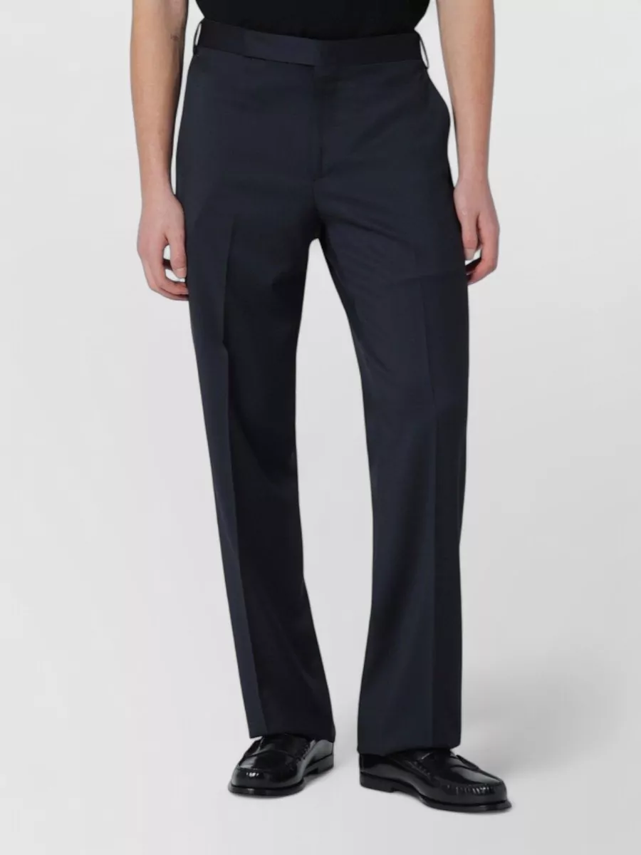 Lardini Wool straight-leg trousers