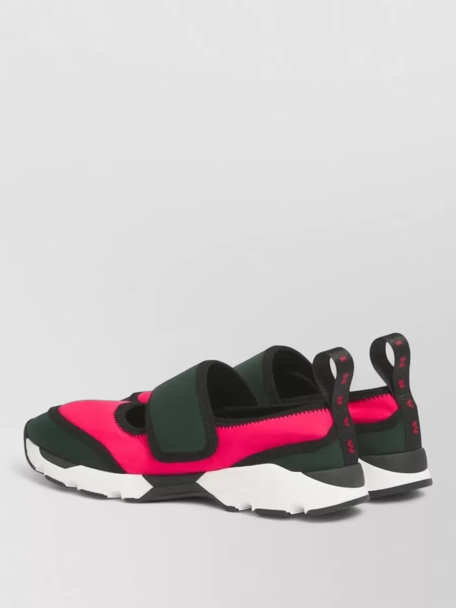 Marni Mary Jane Lycra Low Top Running Sneakers
