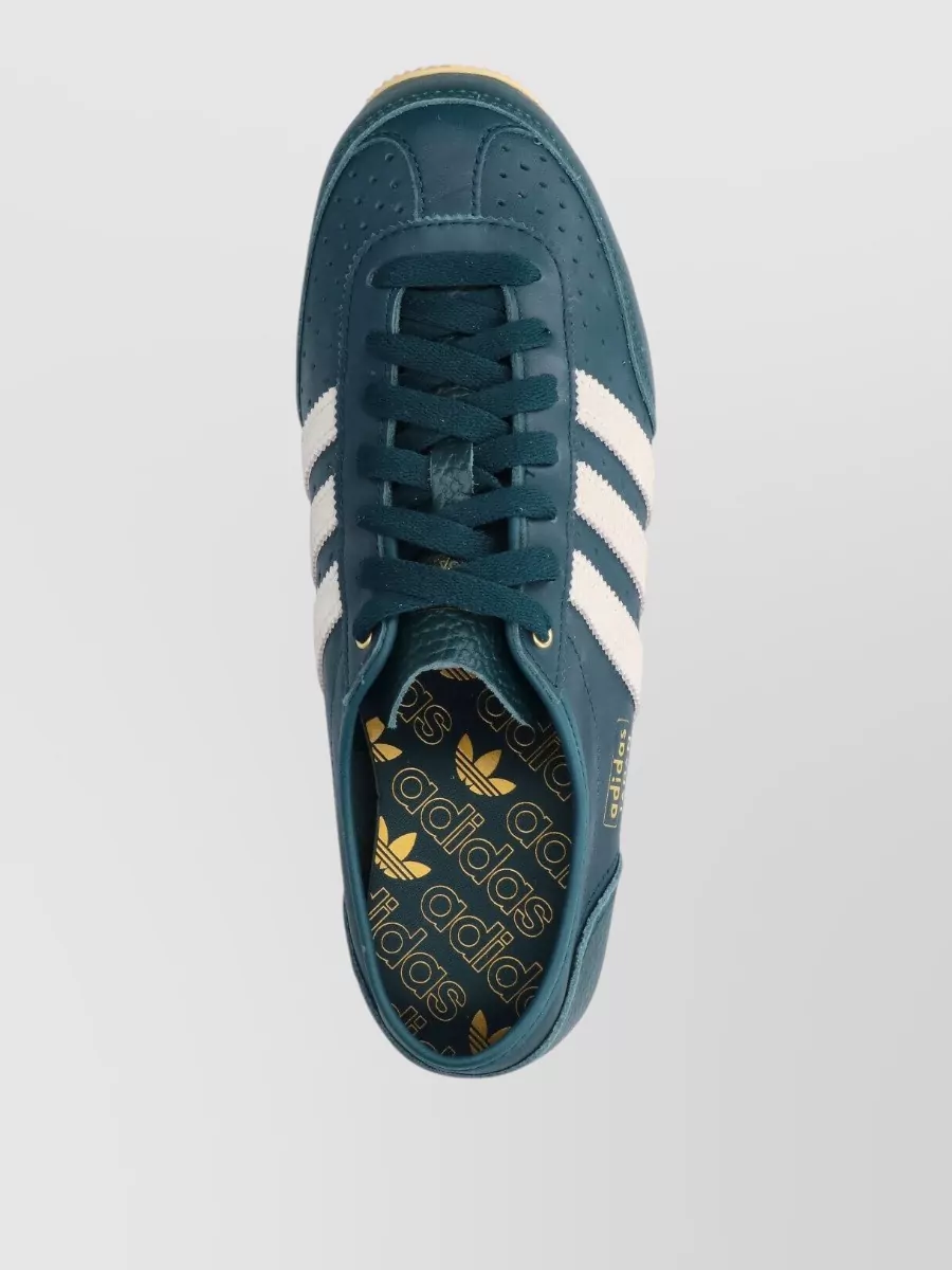 Adidas Leather Low-Top Lace-Up Sneakers