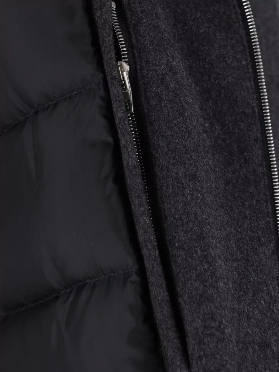 Jil Sander Wool Padded Coat