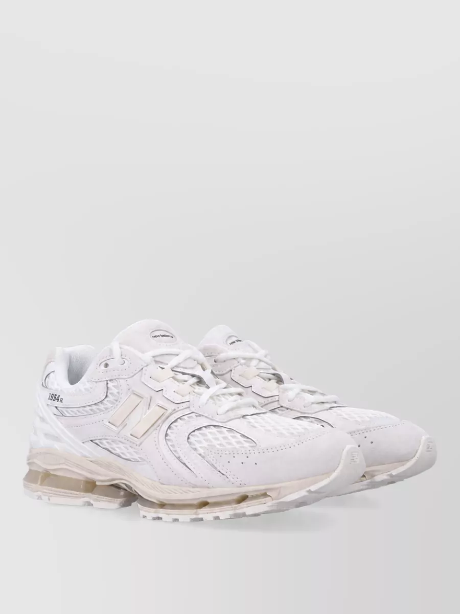 New Balance leather mesh low-top sneakers
