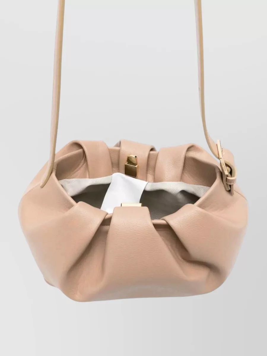 Themoiré Na Vegan Leather Shoulder Bag