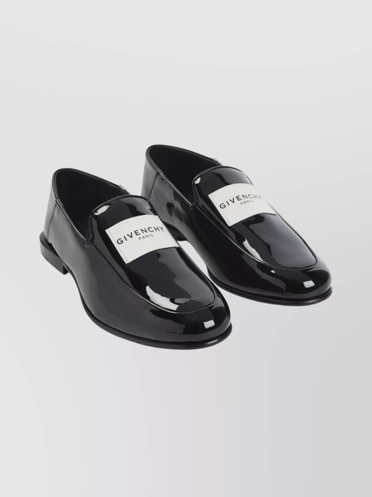 Givenchy Glossy Round Toe Loafers