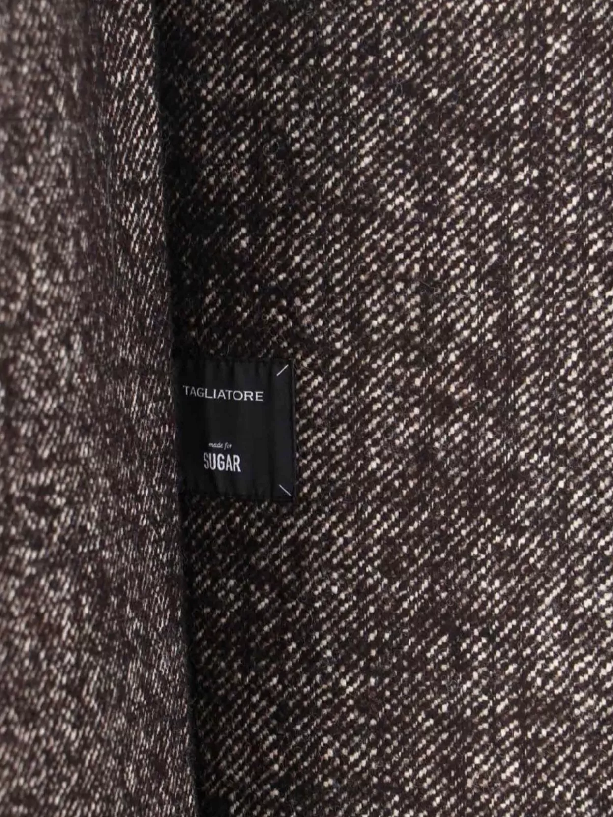 Tagliatore Long Double-Breasted Jacket Pockets