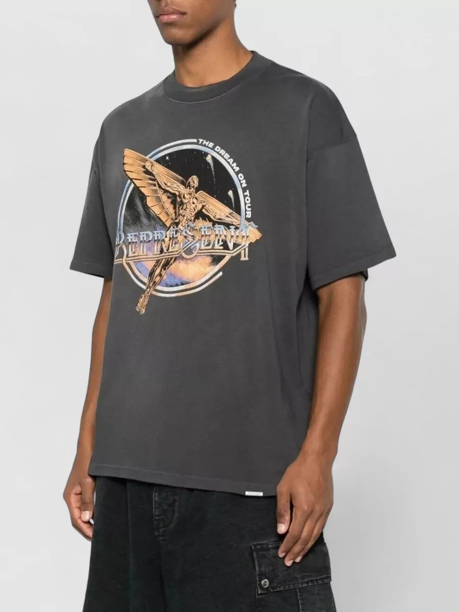 Represent Golden Tour Crew Neck Graphic T-Shirt