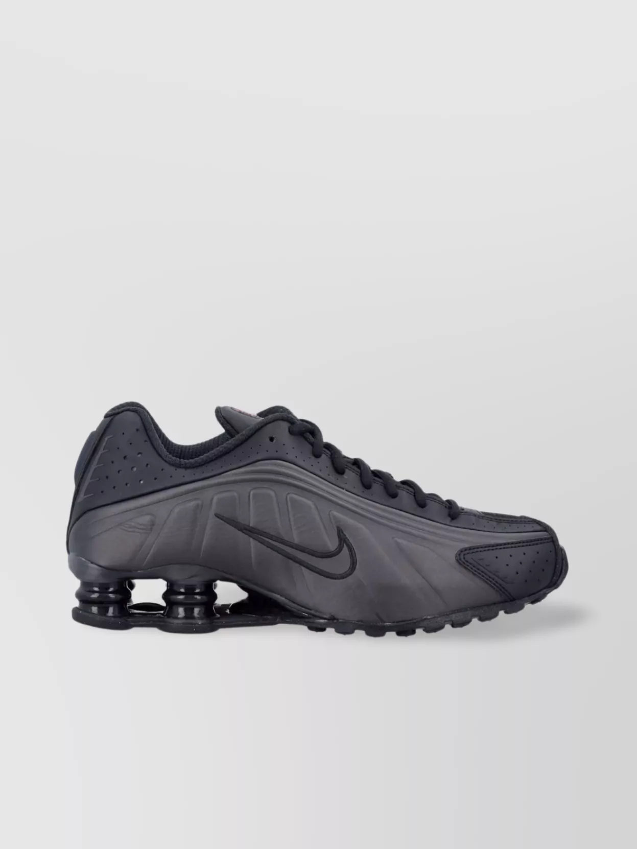 Nike Shox R4 Rubber Sole Sneakers