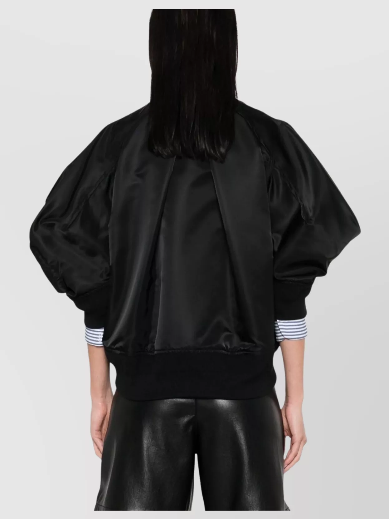 Sacai Bomber Jacket Metallic Hardware
