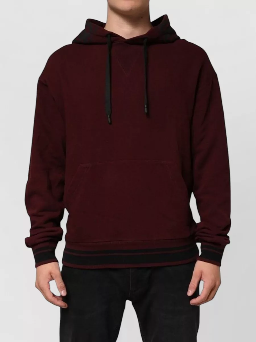 Dolce&Gabbana cotton relaxed-fit long-sleeve hoodie