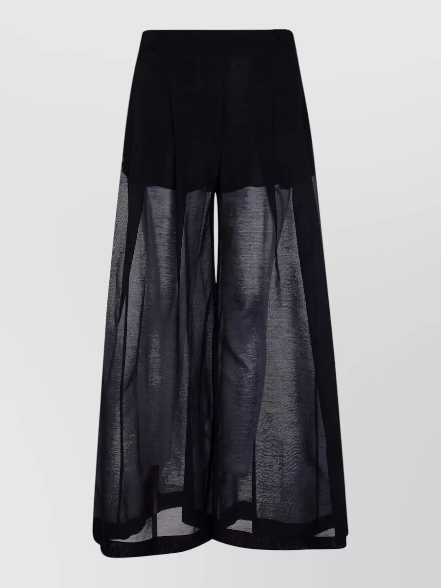 Semicouture Silk-Blend Micro Shorts