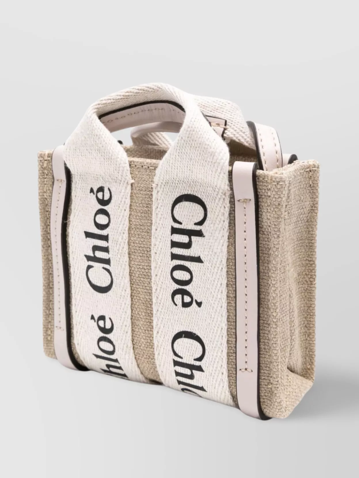 Chloé Petite Nano Tote Woody