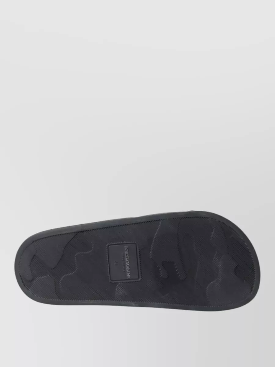 Dolce&Gabbana Leather Slides