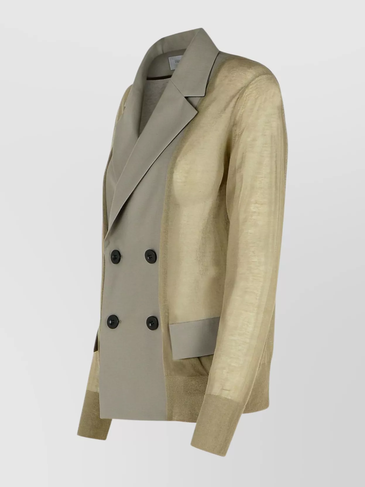 Sacai Double-breasted Blazer Button Detailing