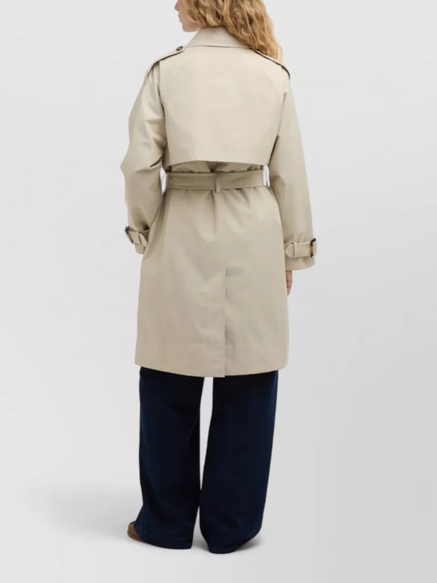 Barbour Belted Raincoat Adjustable Cuffs Storm Flap