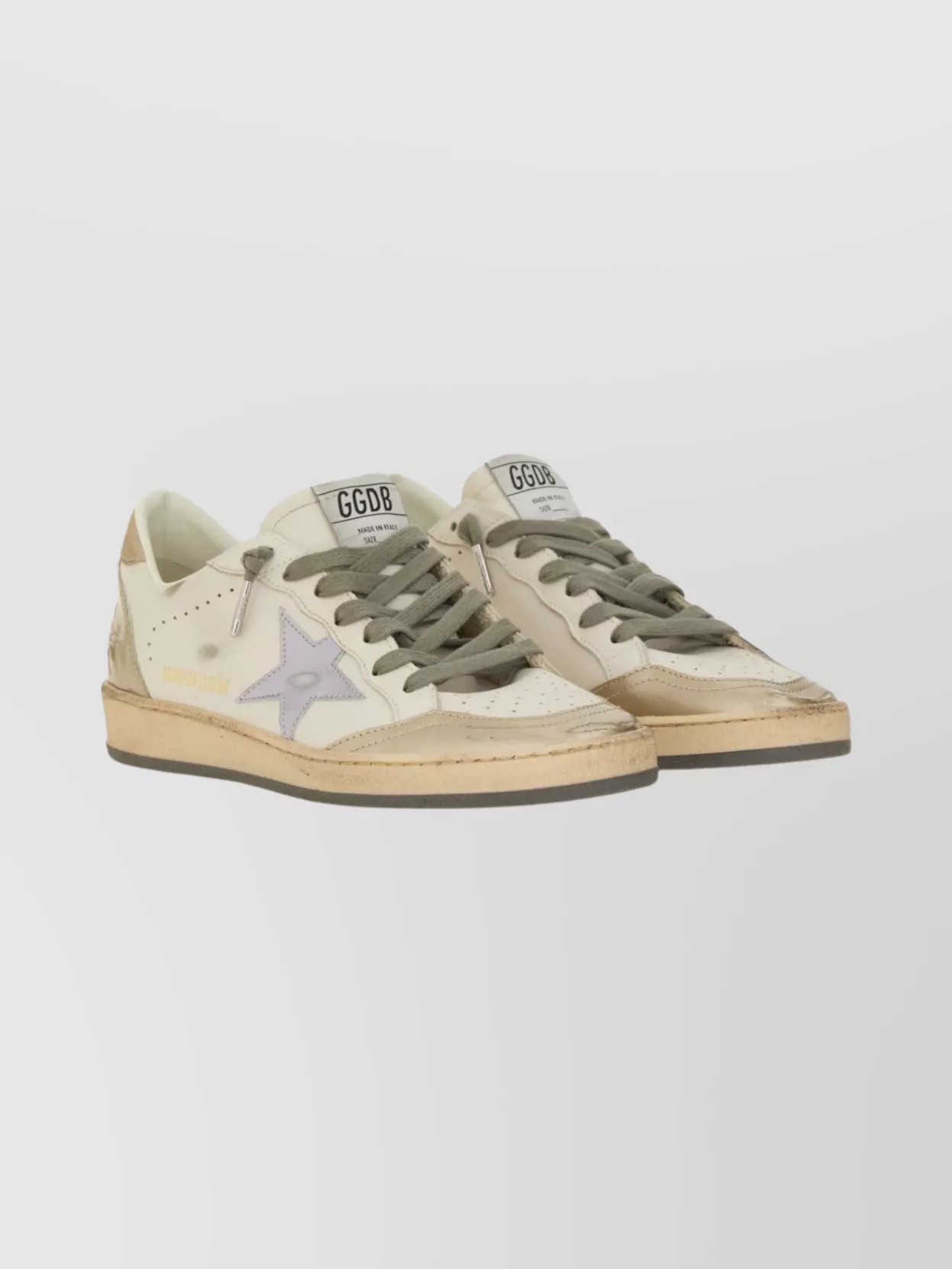 Golden Goose Low-Top Sneakers With Contrast Star Design