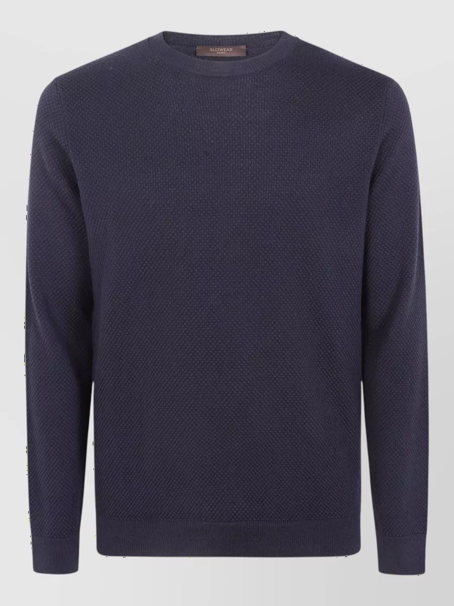 Zanone wool slim-fit crew-neck sweater