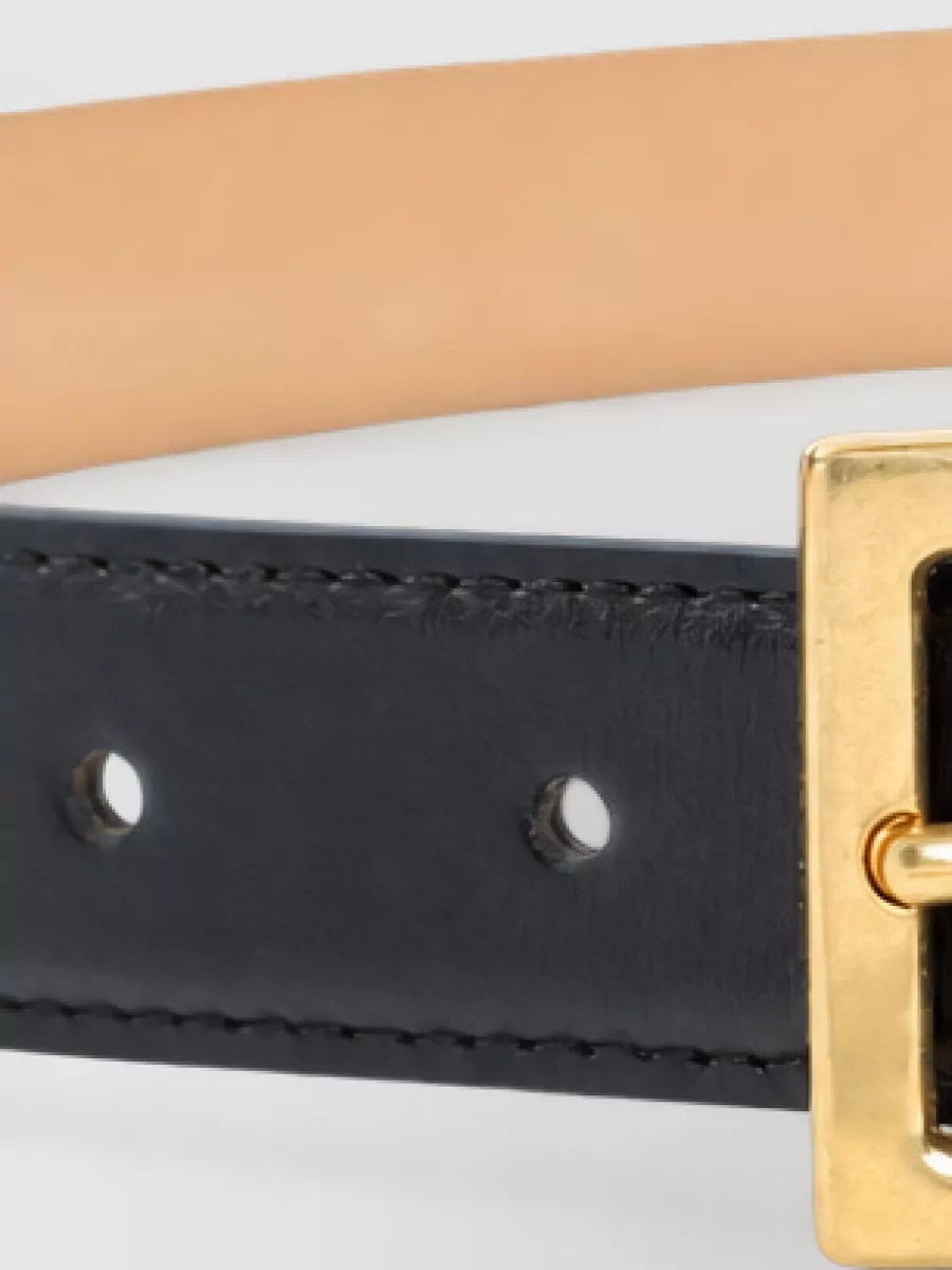 Balenciaga leather belt