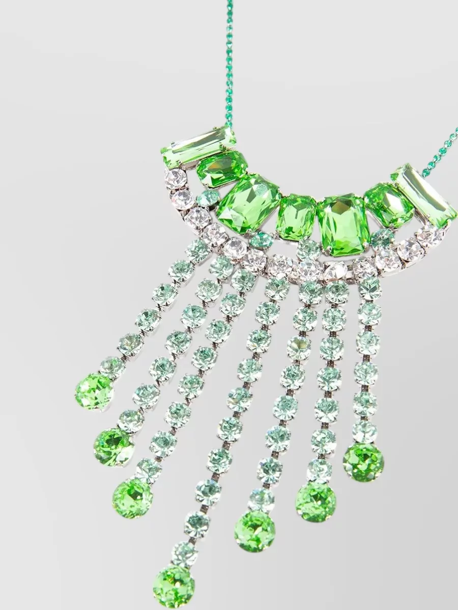 Dries Van Noten Glass Charm Necklace