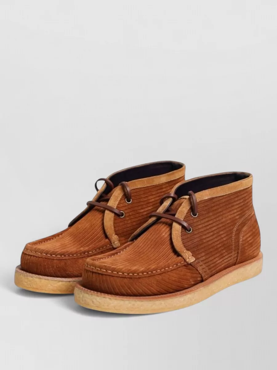Dolce&Gabbana Suede Nubuck Leather Desert Ankle Boots