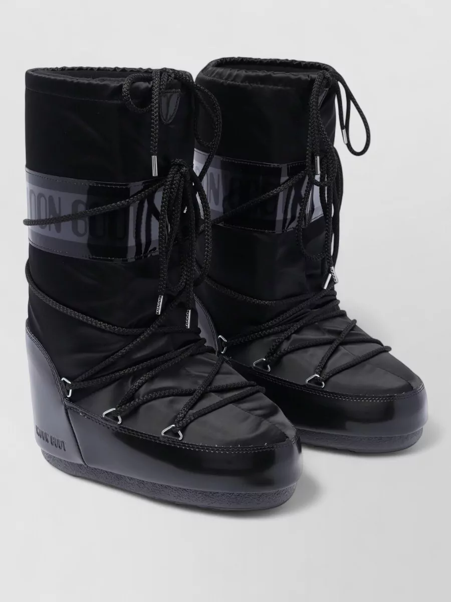 Moon Boot icon satin snow boots