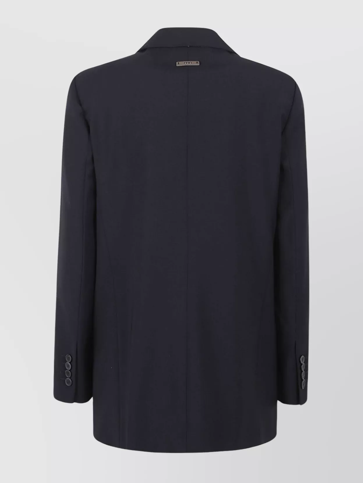 Peserico Women's Double-breasted Jacket And Pockets In Black