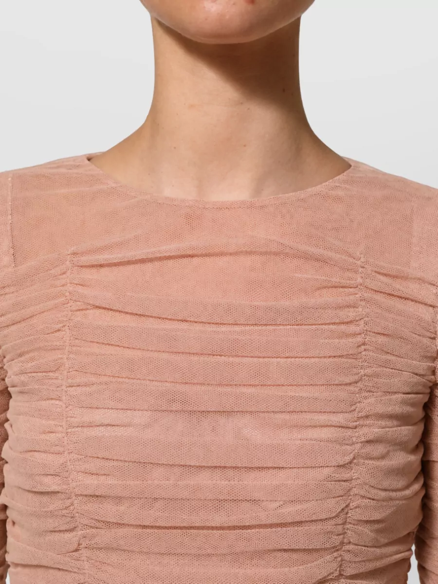 Dolce&Gabbana Ruched Sheath Midi Dress