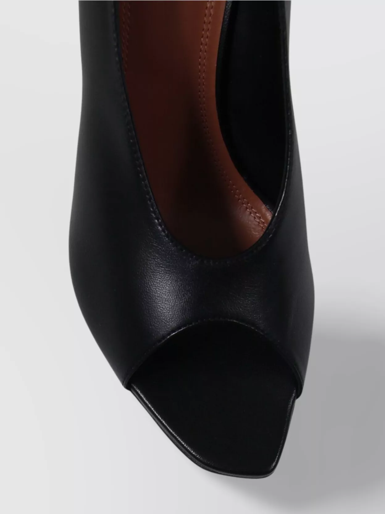 Amina Muaddi Julianne Peep Toe Pump 90