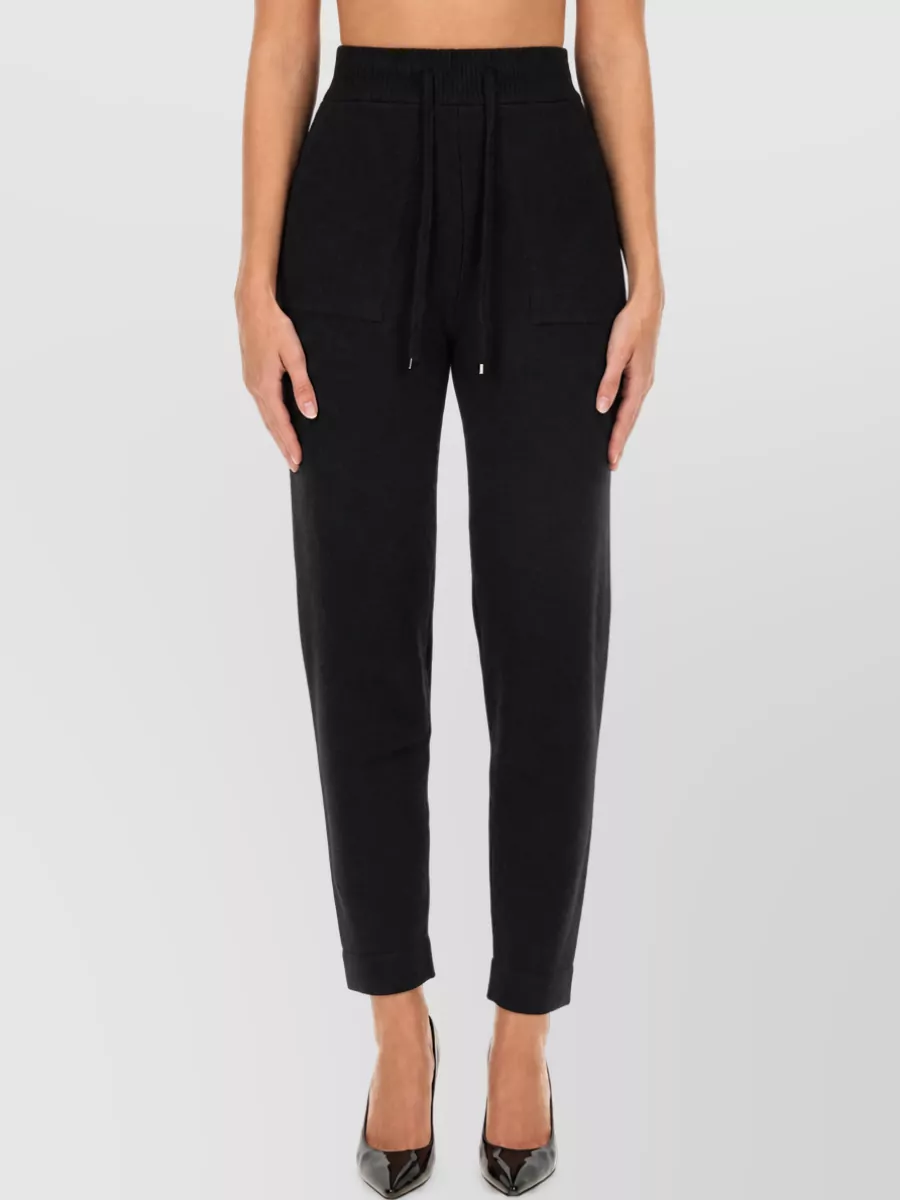 S Max Mara Wool Cashmere Track Pants
