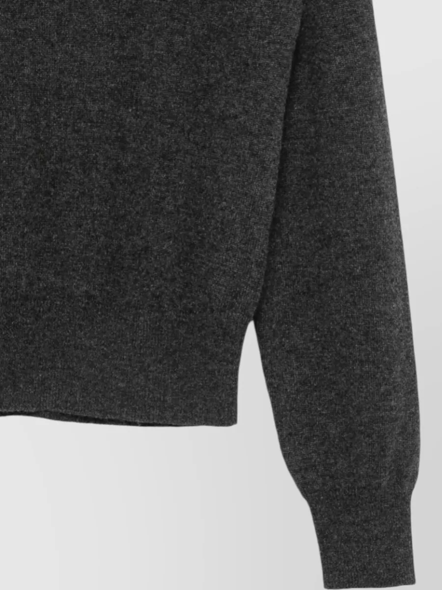Lisa Yang Ribbed Cashmere Crew-Neck Sweater
