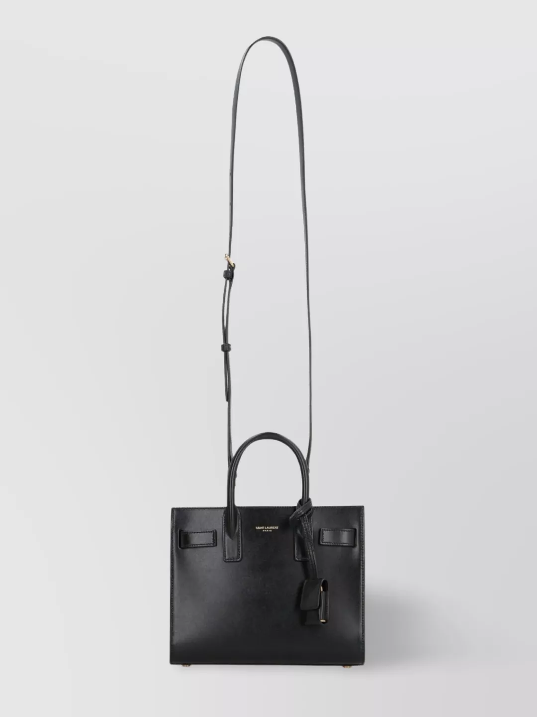 Saint Laurent Day Leather Handbag With Adjustable Strap