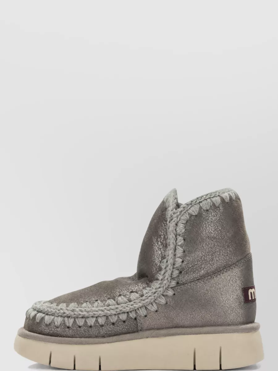 Mou Leather Slippers