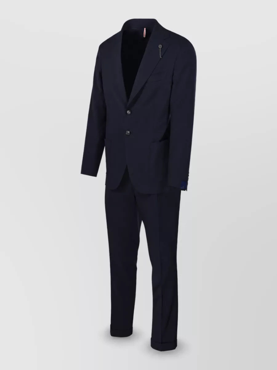 Santaniello Wool Tailored Trousers
