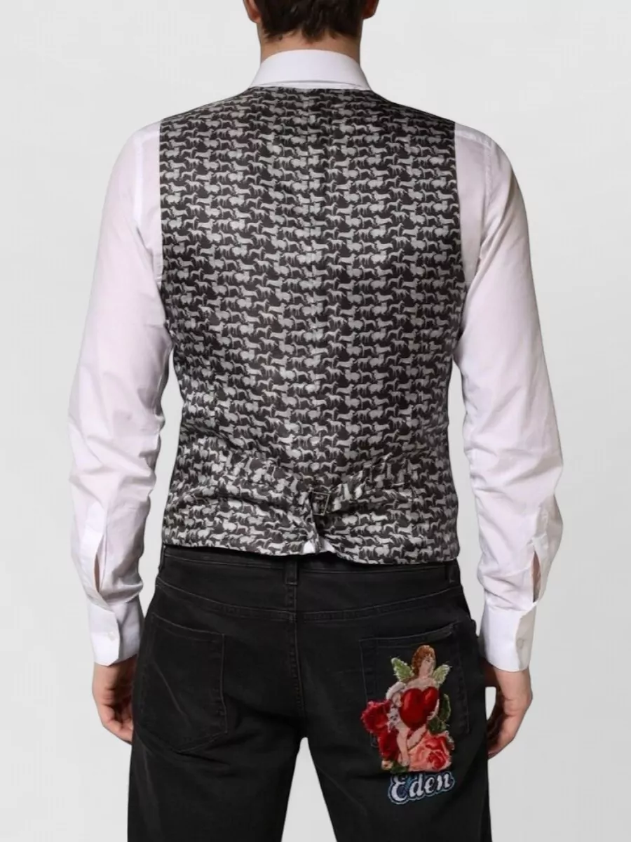 Dolce&Gabbana Wool Formal Waistcoat