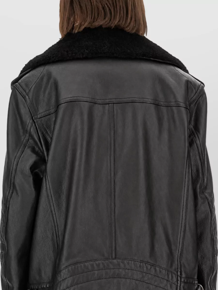 Saint Laurent Leather Biker Jacket