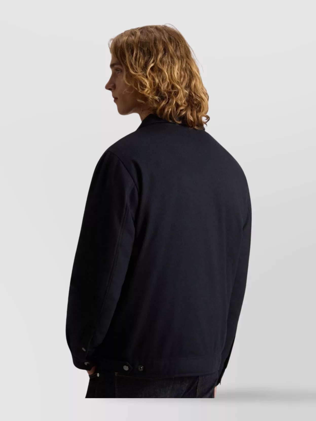 Woolrich Adjustable Waist Overshirt Pockets