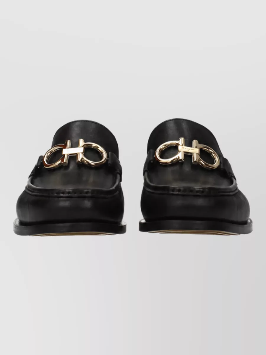 Ferragamo Leather Loafers