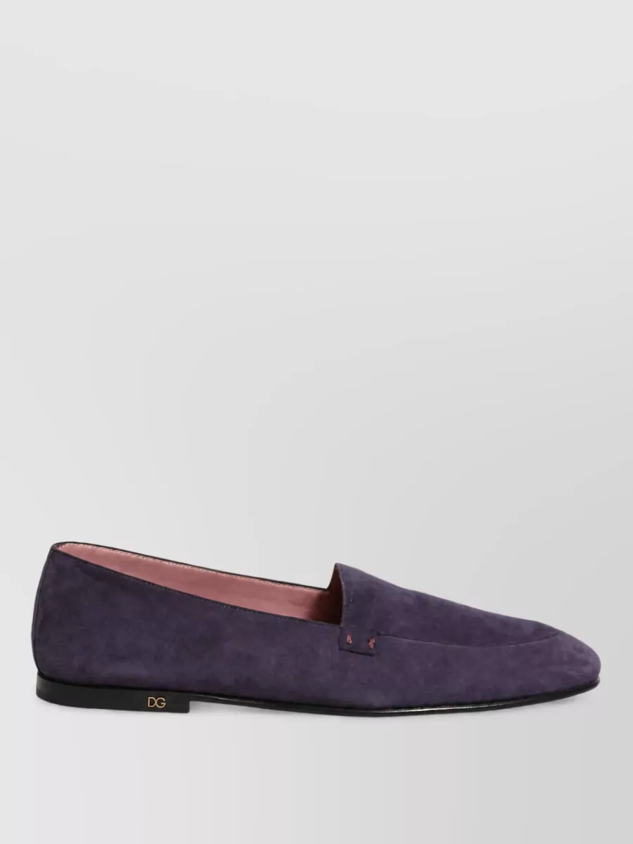 Dolce&Gabbana Leather Slippers