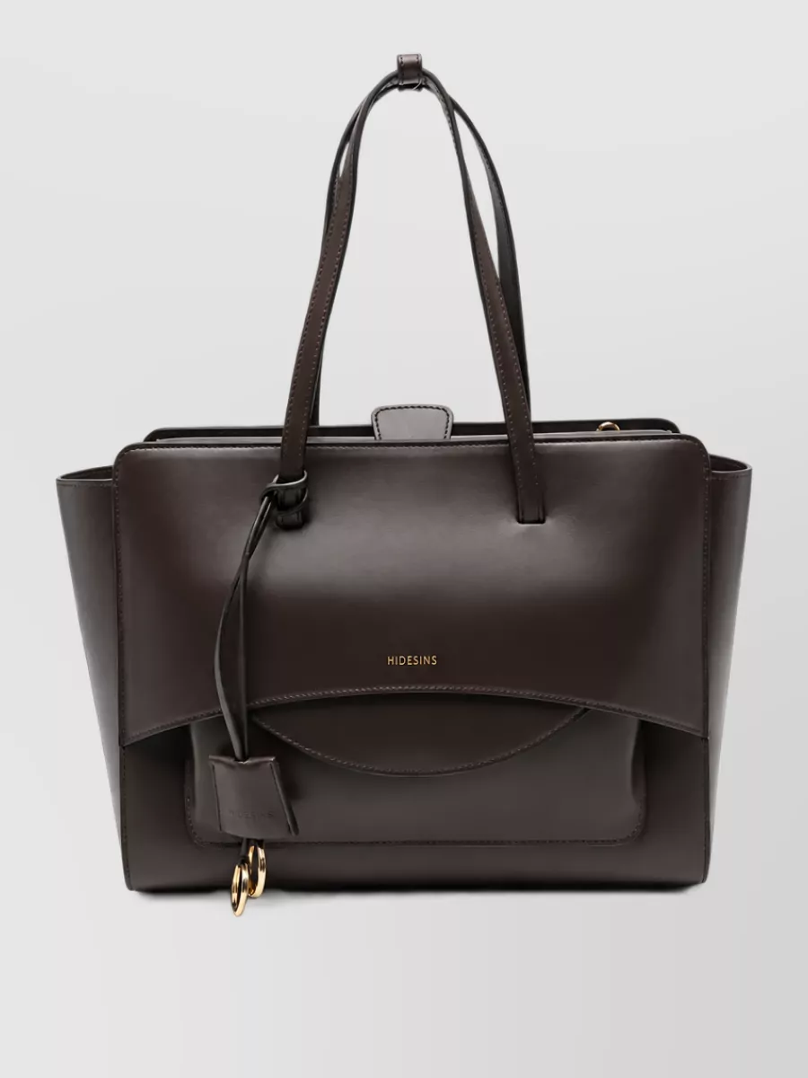Hidesins calf leather tote bag
