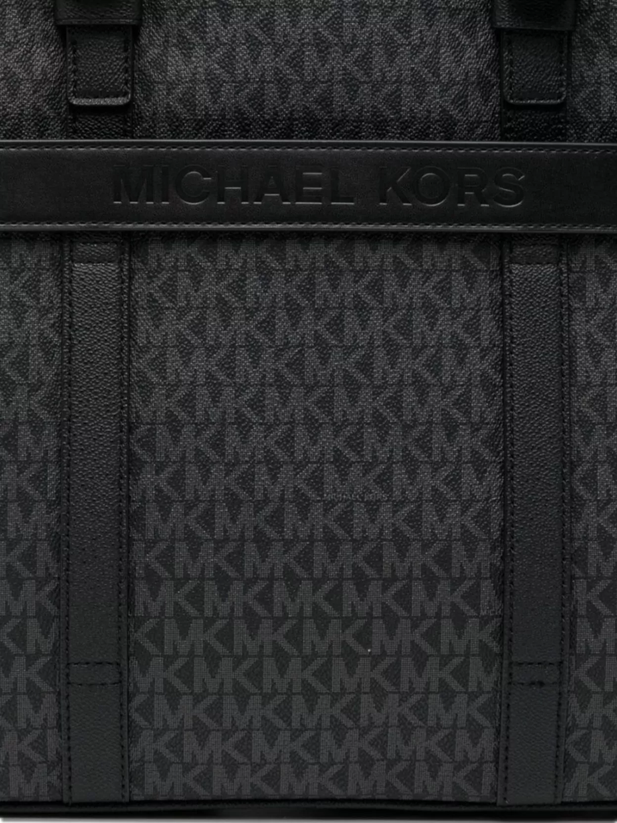 Michael Kors Logo Briefcase With Detachable Shoulder Strap