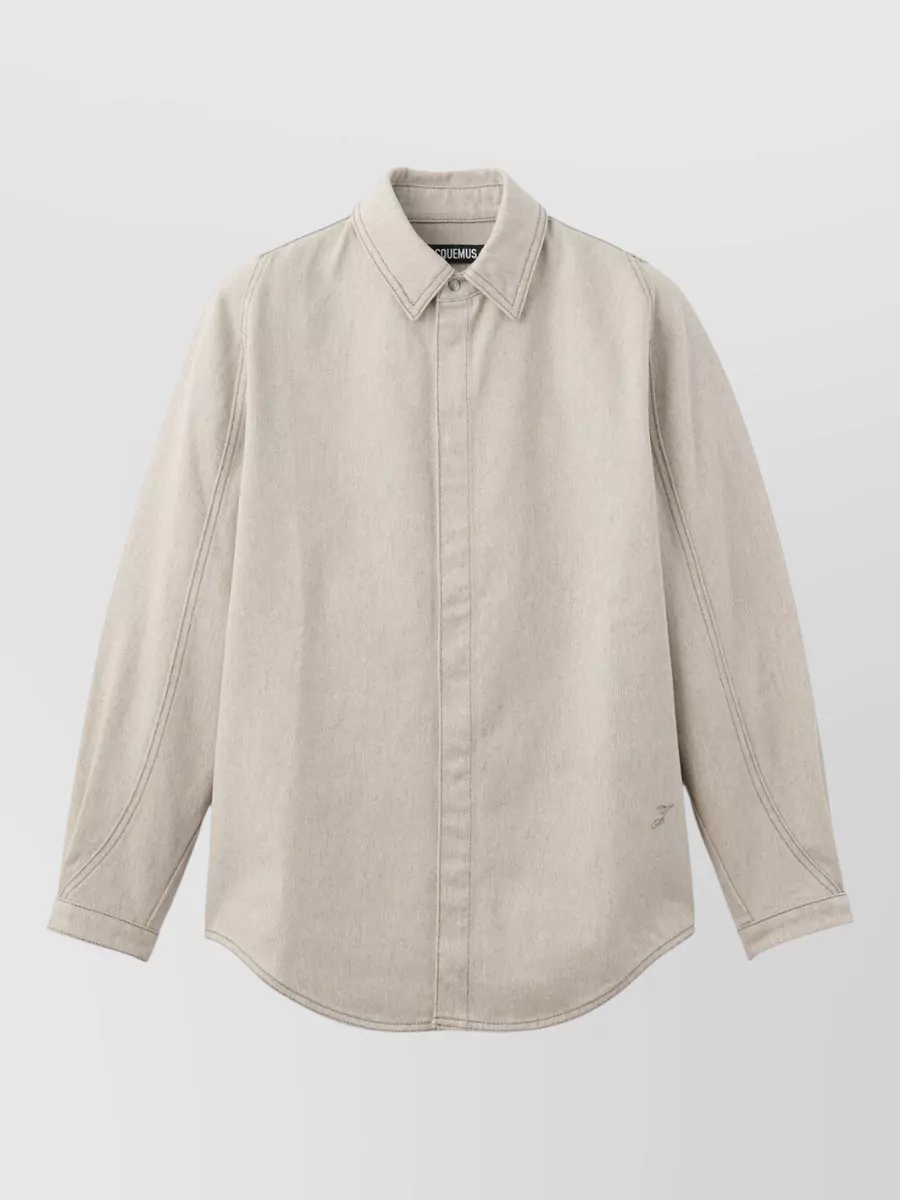 Jacquemus Denim fitted jacket