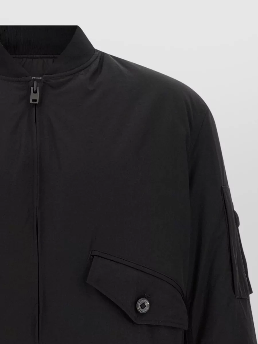 Y-3 Nylon Relaxed-Fit Bomber Jacket