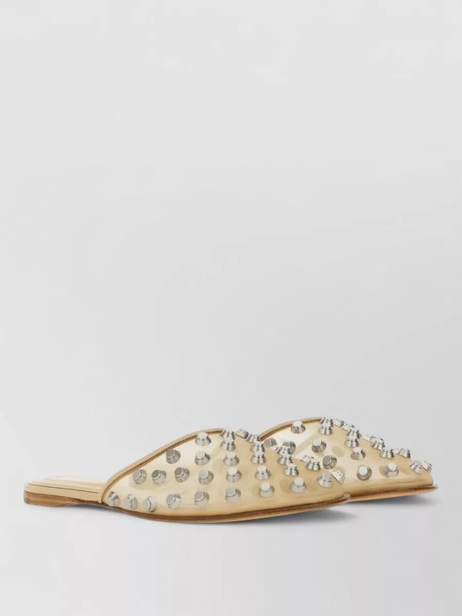 Alexander Wang Embellished Slides